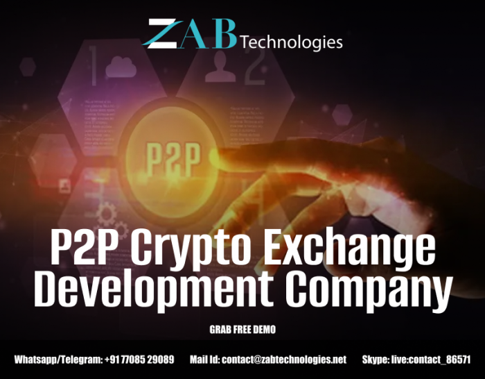 Develop a P2P crypto Exchange Software