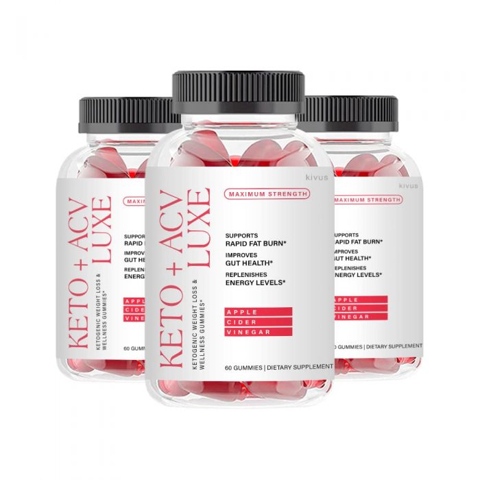 Luxe Keto ACV Gummies : Lessens Mollifies Anxiety And Stress!