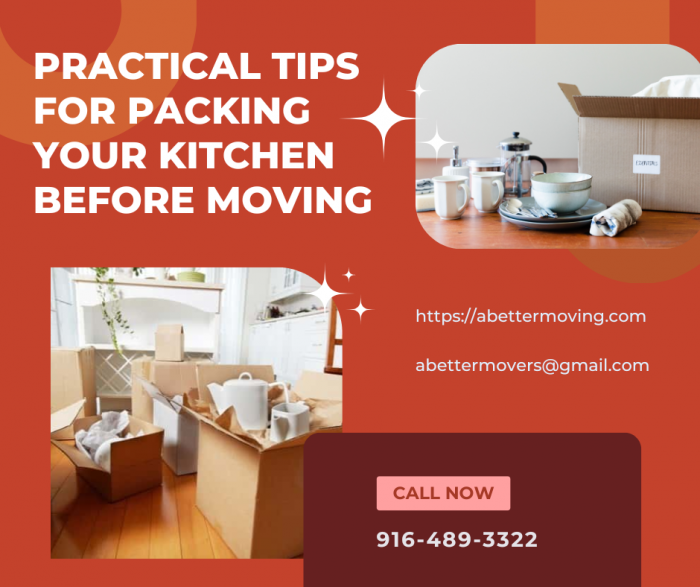 Practical Tips for Packing Your Kitchen Before Moving
