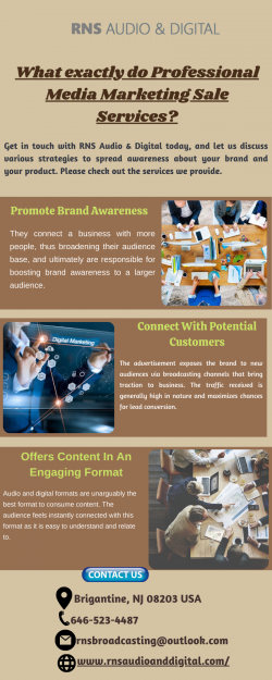 Professional Media Marketing Sale Services