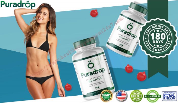 Puradrop Gummies [100% Herbs Ingredients] Helpful For Weight Loss, Boosts Metabolism, Support Im ...