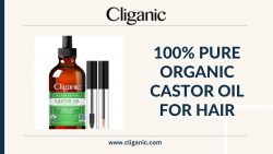 100% PURE ORGANIC CASTOR OIL FOR HAIR
