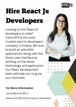 Hire React Js Developers in Indore – Hire React Js Developers