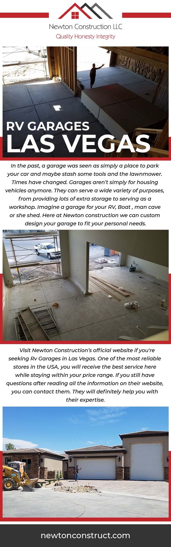 Know more about the RV Garages in Las Vegas Newton Construction