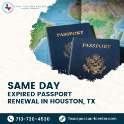 Same Day Expired Passport Renewal in Houston, TX