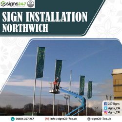 Sign Installation Northwich