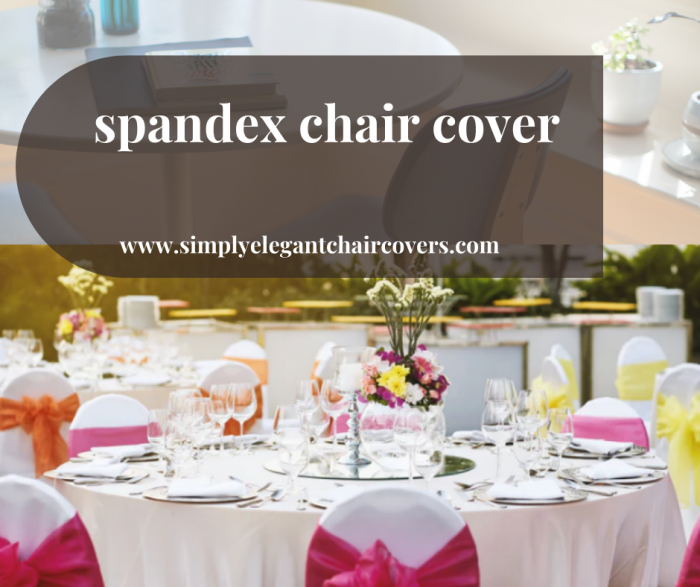 Check Out Our Spandex Chair Cover From Simply Elegant Chair Covers