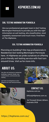 Soil Testing Mornington Peninsula