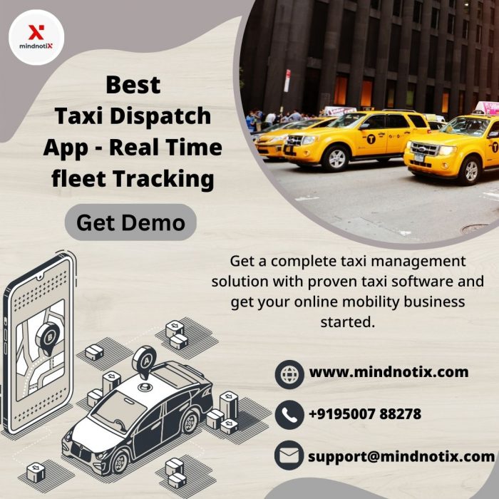 Taxi app solution | Cab management software – Mindnotix