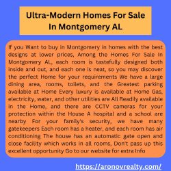 Ultra-Modern Homes For Sale In Montgomery AL