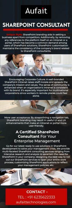 Want SharePoint consultants? – Visit Aufait Technologies
