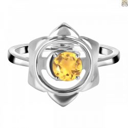 latest collection of citrine rings