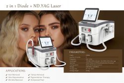 2 in-1 Diode + ND: YAG Laser