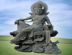 Stone Buddha (Seated Lotus)