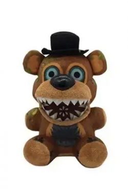Teddy Bear Cartoon Game Doll Toy, FNAF Security Vulnerability Plush Doll $16.95