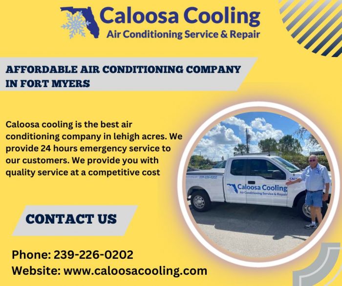 Affordable Air Conditioning Company With Expert Service And Quality Ac Solutions In Fort Myers