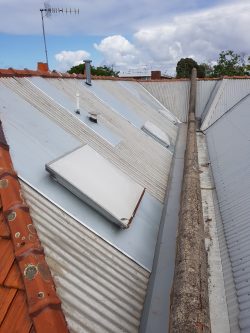 After Roof repairs