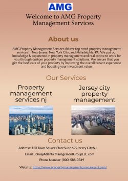 Property Management Companies in New Jersey