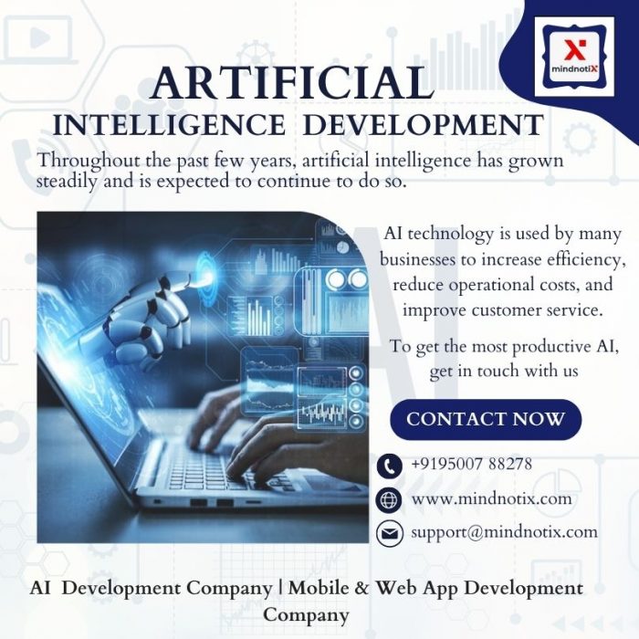 Top AI Developers | Artificial Intelligence Development – Mindnotix Software Solutions