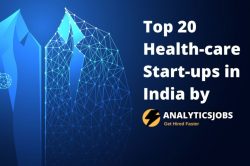 Top 20 Start-ups in India revolutionizing Health-Care Industry with Artificial Intelligence.