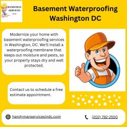 Affordable Basement Waterproofing In Washington DC | Handyman Services In DC