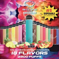 What is bomb lux disposable vape?