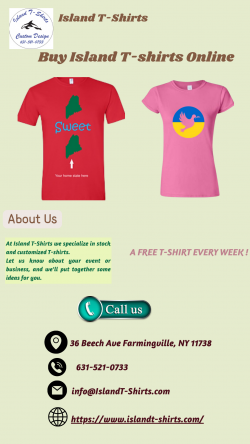 Buy Island T-shirts Online at Island T-Shirts LLC