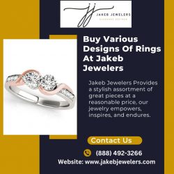 Buy Various Designs Of Rings At Jakeb Jewelers