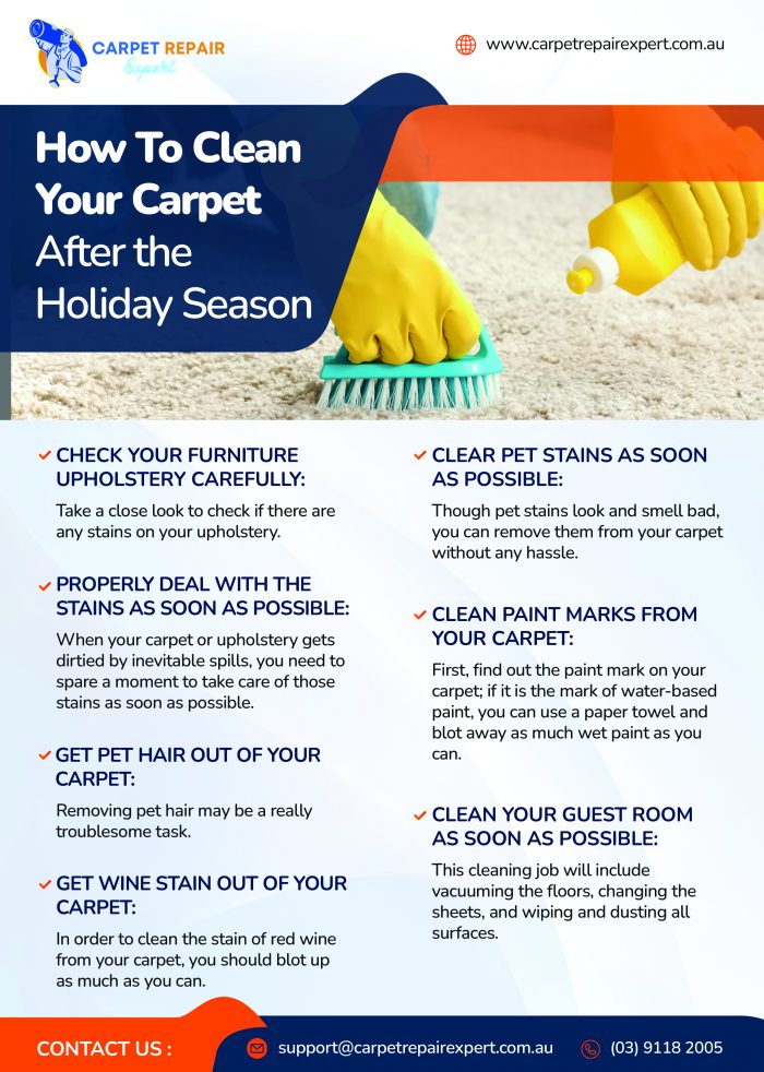 How To Clean Your Carpet After the Holiday Season