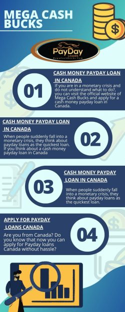 Do you need a cash money payday loan in Canada?