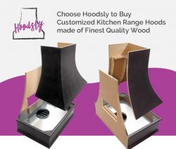 Choose Hoodsly to Buy Customized Kitchen Range Hoods made of Finest Quality Wood
