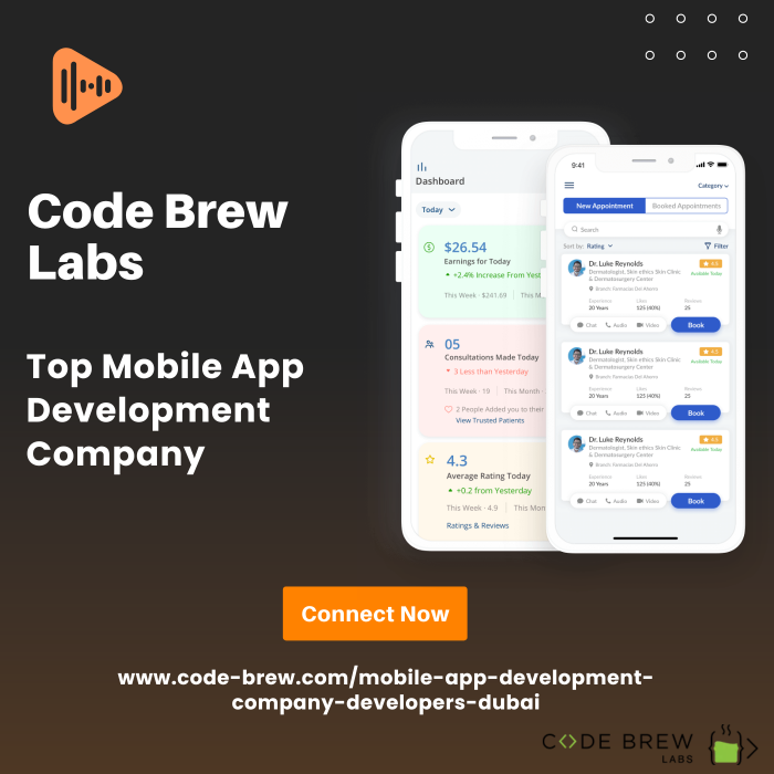 Efficient Mobile App Development Company | Code Brew Labs