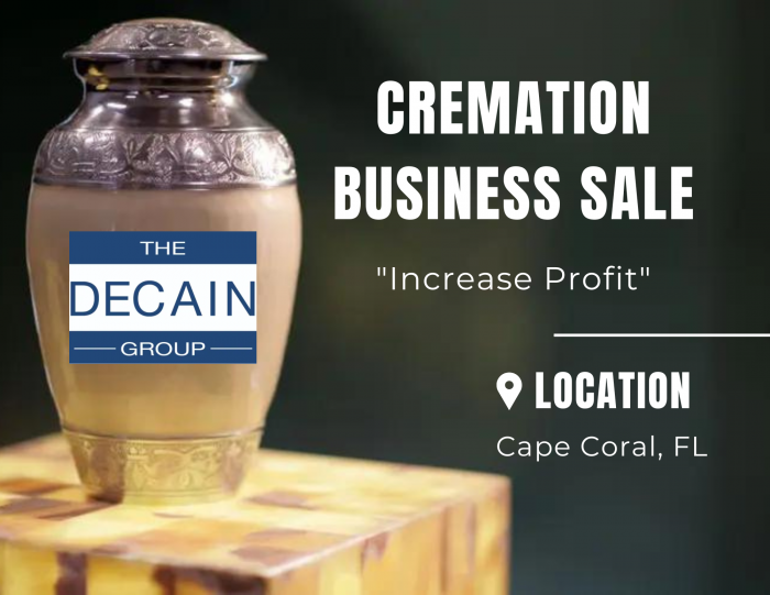 Licensed Cremation Business Sale Specialist