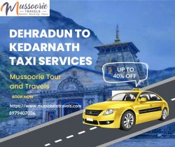 Dehradun to Kedarnath Taxi Services