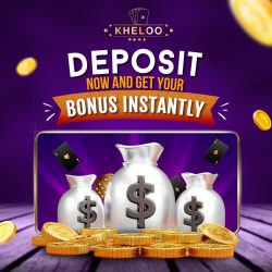 Deposit now and get your bonus instantly