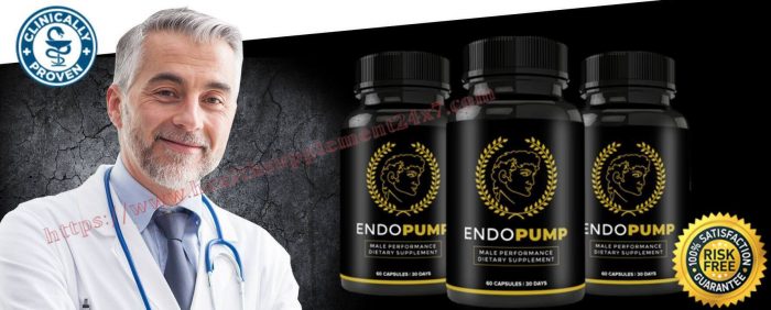 EndoPump Male Enhancement #1 Premium Capsules For Enhanced Size | Longer Endurance, Larger Erect ...