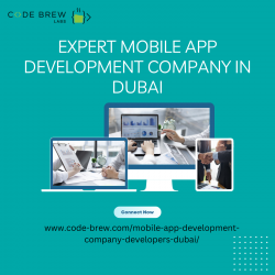 Top Expert Mobile App Development Company in Dubai – Code Brew Labs