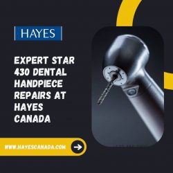 Hayes Canada offers expert Star 430 dental handpiece repairs
