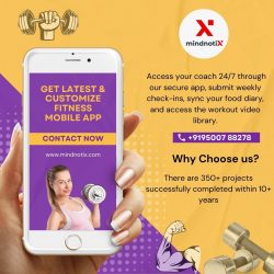 Fitness mobile app development services – Mindnotix