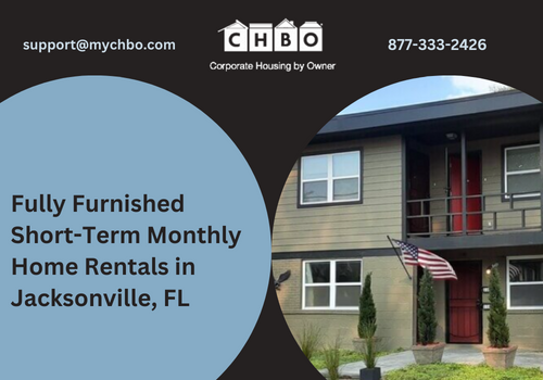Fully Furnished Short-Term Monthly Home Rentals in Jacksonville, FL