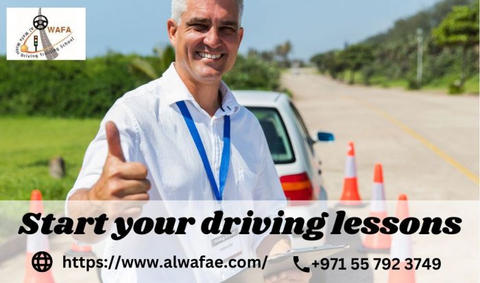 Start your driving lessons