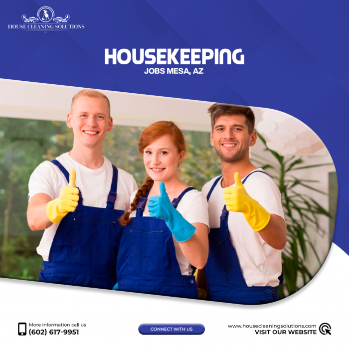 Housekeeping Jobs Mesa, Az