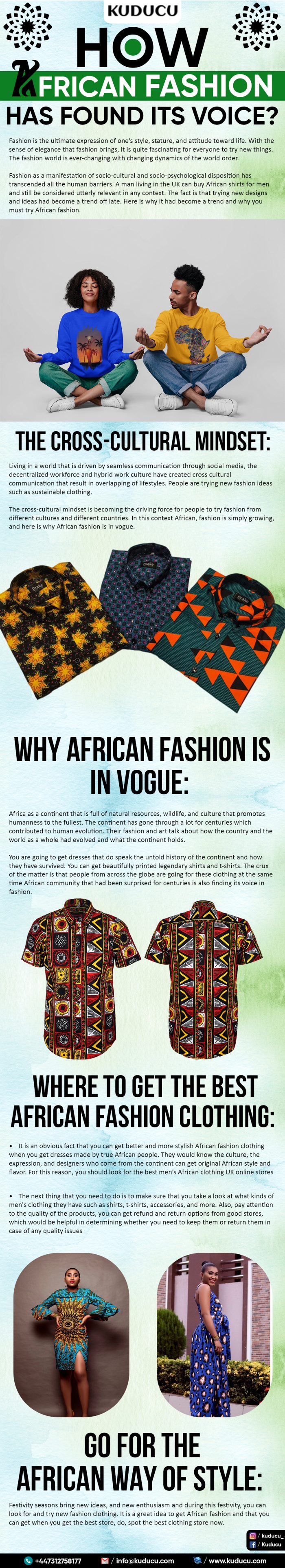 How African Fashion Has Found Its Voice?