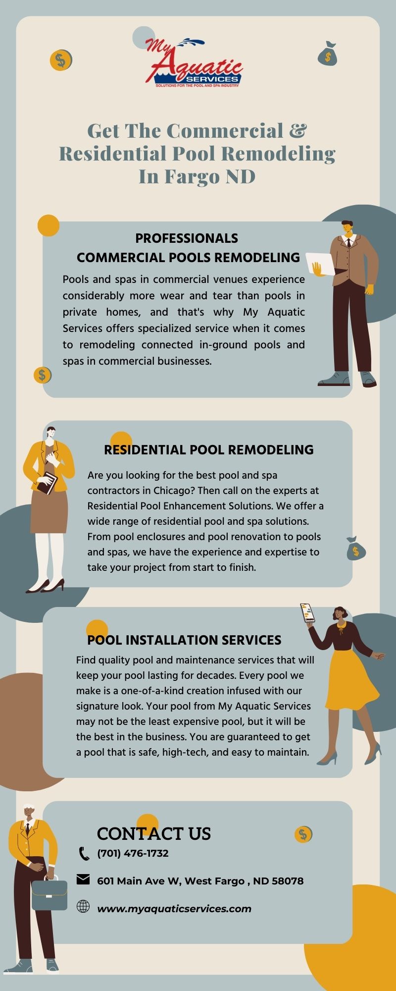 Get The Commercial & Residential Pool Remodeling In Fargo ND