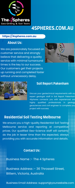 Soil Report Pakenham