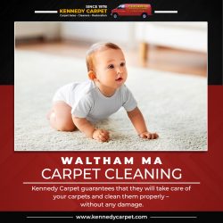 Experience the best carpet cleaning in Waltham, MA, at Kennedy Carpet