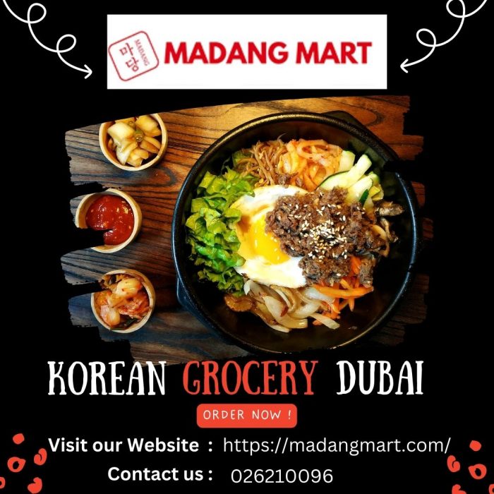 Korean Grocery store in Dubai