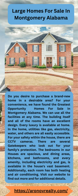 Large Homes For Sale In Montgomery Alabama