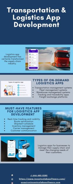 Transportation & Logistics App Development
