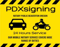 Notary Public Beaverton Oregon